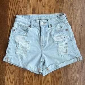 AE Denim Mom Short